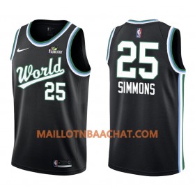 Maillot NBA Philadelphia 76ers Ben Simmons 25 Nike 2019 Rising Star Swingman - Homme